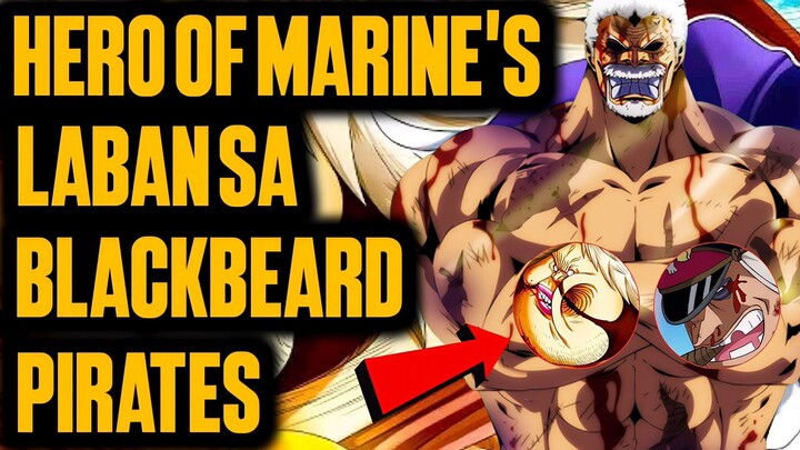 GARP VS BLACKBEARD PIRATES!! PINAGTULUNGAN SI GARP SA LABAN - FULL SPOILERS 1087