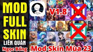 Ứng Dụng MOD Skin Liên Quân Mùa 23 SKIN TOOL PRO, MOD TRÊN DATA ANDROID 4   11, CÓ HIỆU ỨNG VIP