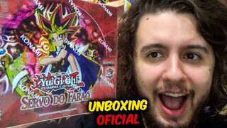 🔴 YU-GI-OH ! SERVO do FARAÓ - UNBOXING OFICIAL 🔴 + SORTEIO