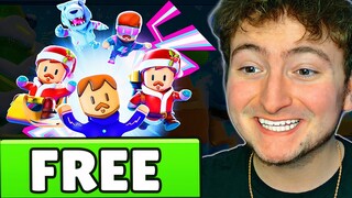 New *FREE* MrBeast Skin in Stumble Guys!
