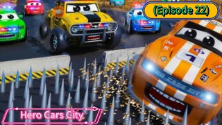 Hero Cars City (Episode 22) The Extreme of Diamond