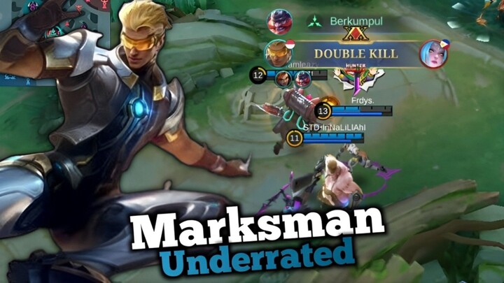Marksman OP pada masanya!! walaupun sekarang jarang yang pick - Mobile Legends