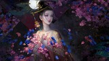 Digital Painting | Flower Fairy Under The Moon