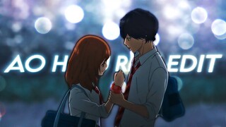 Ao Haru Ride - BEAUTY IN DEATH [AMV/EDIT] 2K