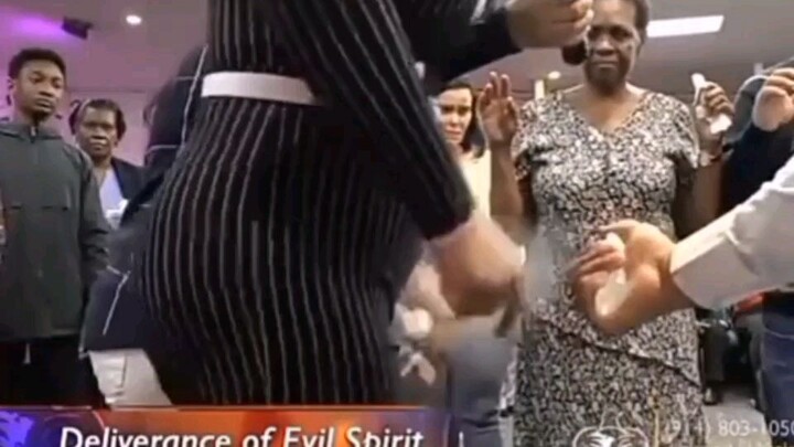 Women having a fun time on church🤗