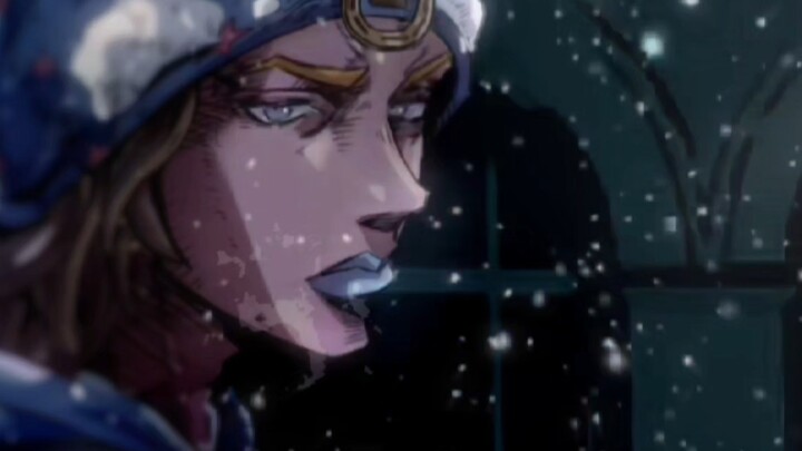 Finger-painted animation: Drinking in the Snow