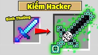 Minecraft nhưng Tôi Nâng Cấp Vũ Khí Hacker