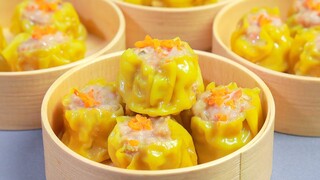 Siumai | How to make Dim Sum style Siu Mai | Chinese Siumai with Shrimp and Pork