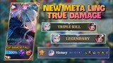 LING TANK BUILD NEW META 2022 • M-WORLD SKIN • FAST HANDS • TIPS AND TRICKS • MOBILE LEGENDS✓