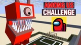 Monster School : AMONG US CHALLENGE - Minecraft Animation