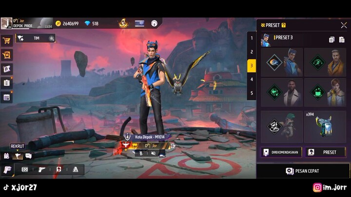PAKAI REKOMENDASI SKILL KARAKTER DARI PRO PLAYER TIM RRQ! COCOK BANGET BUAT RUSHER BAR-BAR