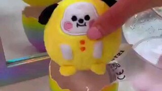 ASMR hatching a mysteri raibow pastel bts egg😍