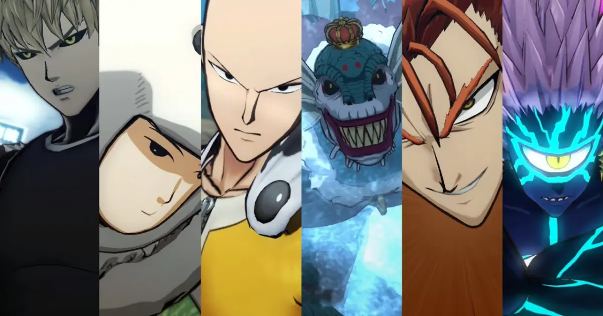 One Punch Man A Hero Nobody Knows All Characters Ultimate Special Attacks 60fps Bilibili