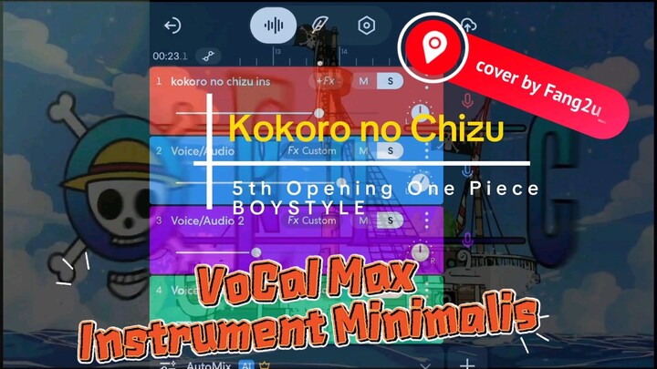 OnePiece 5th Ost [FANG2U_] Kokoro No Chizu (Vocal Max-Instrument Min)
