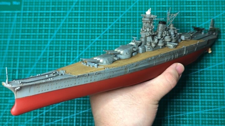 [Play around] Fujimi Ship NEXT 1/700 NX14 Yamato 1941 (Completion) Model Directly Made