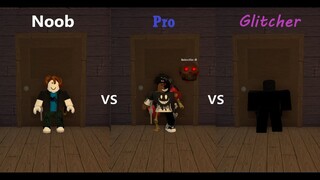 Noob vs Pro vs Glitcher MM2 Edition! | Roblox Murder Mystery 2