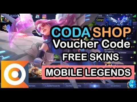 CODASHOP FREE EPIC SKIN MOBILE LEGENDS THROUGH FREE VOUCHER TUTORIAL 2020