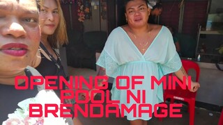 Opening of mini pool ni @Brenda Mage at happy Easter..with @SocialClimber