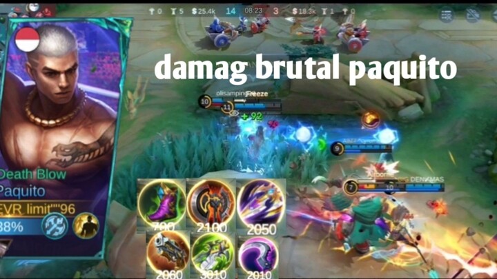 ngeri juga paquito damag nya