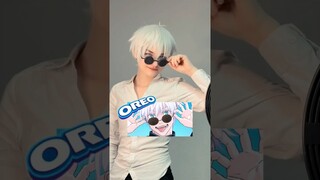 Selfmade Goreo Glasses #jujutsukaisen #anime #gojo #jjk #gojocosplay #cosplay