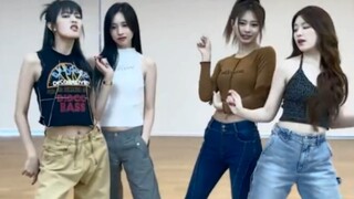 叶舒华 x Minnie x 周子瑜 x 名井南《(G)I-DLE - Queencard》舞蹈视频公开！
