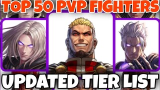 TOP 50 PVP Fighters TIERLIST | KOF Allstar October 2021