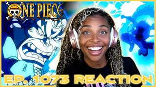RAIZO IS OVER HERE SAVING THE DAY! | ONE PIECE EPISODE 1073 REACTION