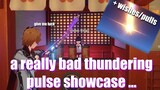 A really bad Thundering Pulse weapon showcase... ft. Childe | Genshin Impact