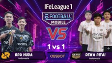 Highlights eFootball Mobile: RRQ Huda vs Dewa Rifai - IFeLeague 1