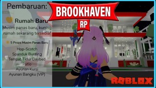 UPDATE TERBARU BROOKHAVEN 🏡 RP RUMAH BARU & PROPS MUSIM PANAS | ROBLOX INDONESIA