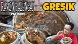 SENSASI KREKET KREKET !!! RAWON BALUNGAN (RAWON TULANG) PAK NAWI - kuliner legendaris gresik