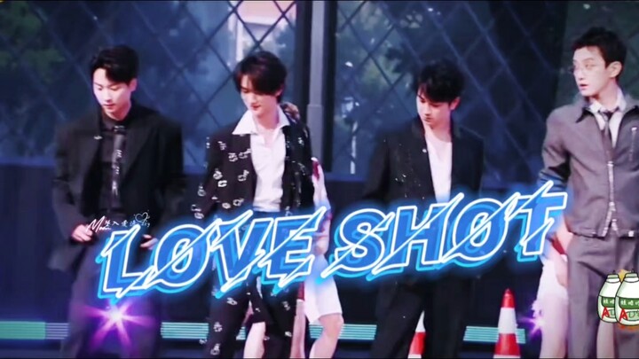 活久见！终于再次等到鑫逸《love shot》的舞台了