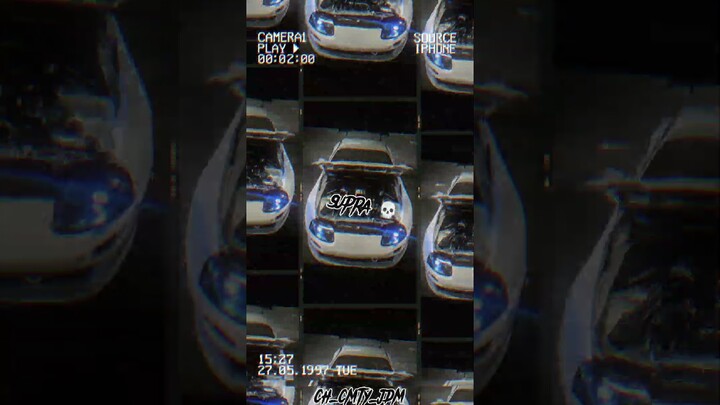 toyota Supra mk4 | 🔥💚💀💀💀🖤🔥 | edit #viral #edit #toyota #phonk #cars #editing #jdm #supra  #jdmcars