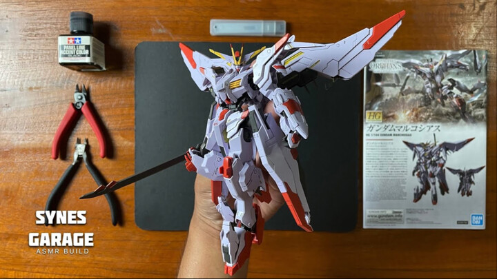 沉浸式拼装模型：万代HG 铁血孤儿IBO 1/144 马可西亚斯