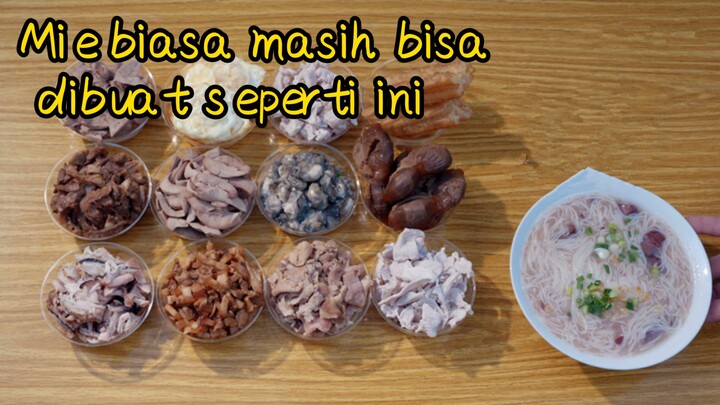 Mie biasa masih bisa dibuat seperti ini