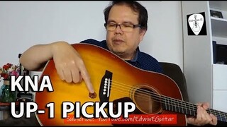 KNA UP-1 (Kremona) Acoustic Guitar Pickup Unboxing Demo Review | Edwin-E