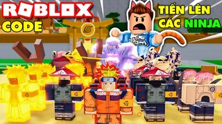 Roblox | KIA XÂY LÀNG NINJA ĐÀO TẠO ĐỘI QUÂN CÀN QUÉT MỌI THỨ - Naruto War Tycoon *Code | KiA Phạm