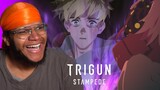 MILLION KNIVES!!!! Save the Plants!! | Trigun Stampede Ep. 9 REACTION!!