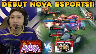 DEBUT PERTAMA TIM CHINA NOVA ESPORTS!! KITA LIAT SEJAUH APA PERKEMBANGAN MEREKA!! - DEWA VS NOVA