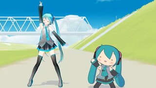 小Miku，大fufu，Jump up