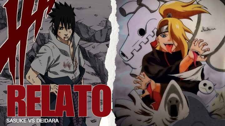Sasuke contra Deidara: relato literario del encuentro entre el vengador y el artista