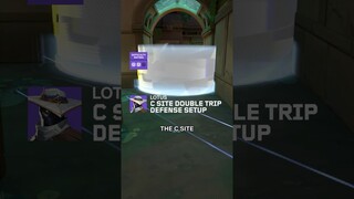 Laz’s Cypher defense setup for Lotus C Site! #valorant #shorts #zetadivision #valoranttips