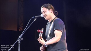 Biyak - juan karlos at Aliwan Fiesta 2019