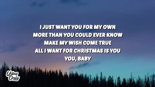 ALL I WANT FOR CHRISTMAS with lyrics-CTTO