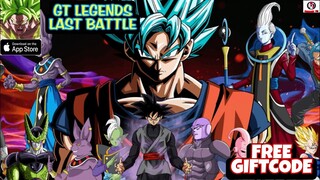 GT Legends: Last Battle Gameplay Free Giftcode - Dragon Ball RPG Game iOS