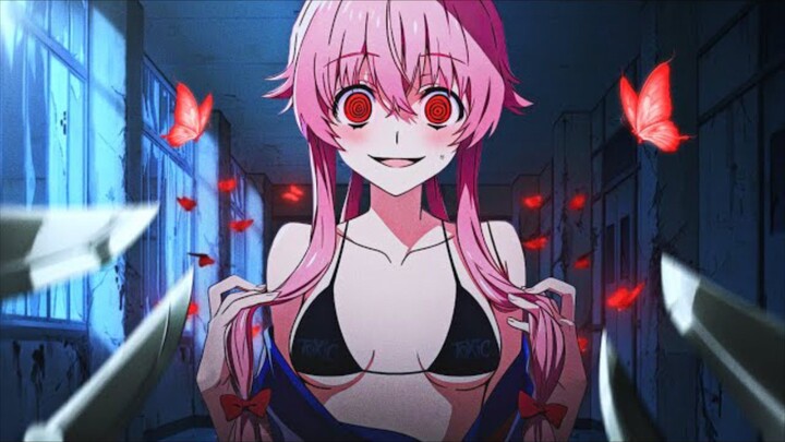 Anime mirainikki MC ini di ajak rekan nya untuk menyelidiki kasus pembunuhan🔥🧐( Lycris x AMV)#