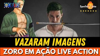 ONE PIECE LIVE ACTION - VAZARAM IMAGENS (BAIXA QUALIDADE) DE ZORO EM AÇÃO. TRAILER MUITO PRÓXIMO