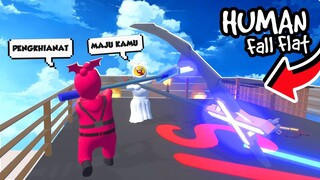 DUO LETOY KABUR DARI PENJARA PENUH TEKA TEKI DI HUMAN FALL FLAT !!!