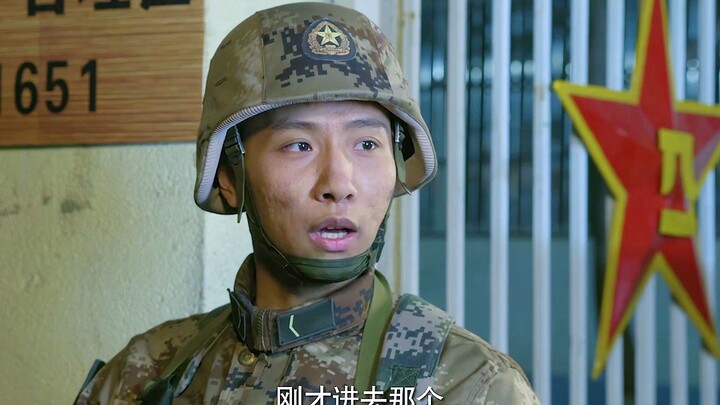 A general made a surprise midnight inspection of the combat brigade and happened to catch the on-dut