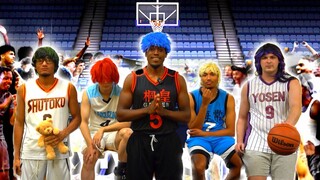 Anime Characters Playing Basketball In Real Life!!